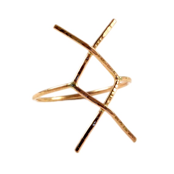 Statement Rune Ring New Beginnings X Rune Etsy