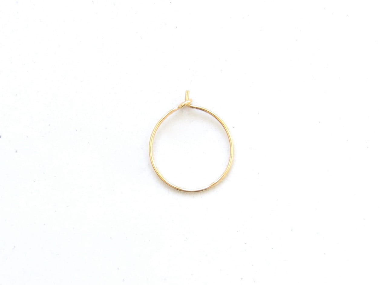 Buy Thin GOLD Nose Ring Gold Nose Ring THIN Gold Nose Hoop Thin ...