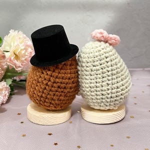 Crochet Embrace Potato & Heart-Lovestruck Potatoes,My Friend Forever,Emotional Support Plush,Anniversary Gift,Unique Gift for BFF/Couple image 4