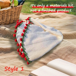 Decke Häkeln Kit,Rosen Blumenstrauß Decke Häkeln Kit,DIY Häkel Kit,Decke Mit Blume,Geschenk für Mutter/Sie,Hochzeit Geschenk,Geschenk für Mama/Sie