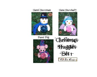 Abrazos Navideños Set 1 Adornos PDF crochet