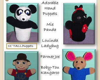 Playful Puppets Volume 4 Crochet Pattern PDF