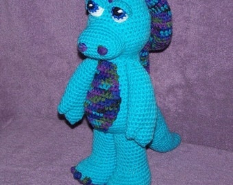 Kimber the Little Dragon PDF Crochet Pattern