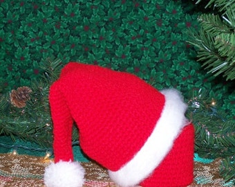 Patrón de ganchillo PDF de pastel del tesoro de sombrero de Papá Noel