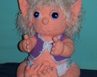 Patrón de ganchillo PDF Elfin Baby Buns Brilee