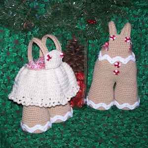 Gingerbread Treasure Trousers PDF Crochet Pattern