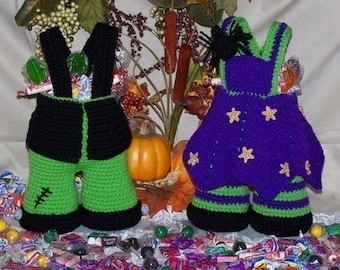 Halloween Treasure Trousers and Trousseau PDF Crochet Pattern