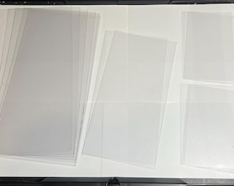 Clear Acrylic Terrain Footprints - GW & WTC Tournament Compliant