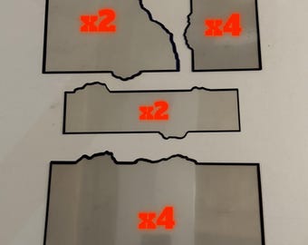 Clear Terrain Footprints - GW - 11th Edition Tournament Compliant