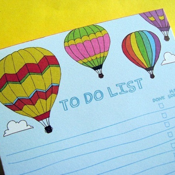 The Daydreamer's To Do List memo pad (50 sheets)