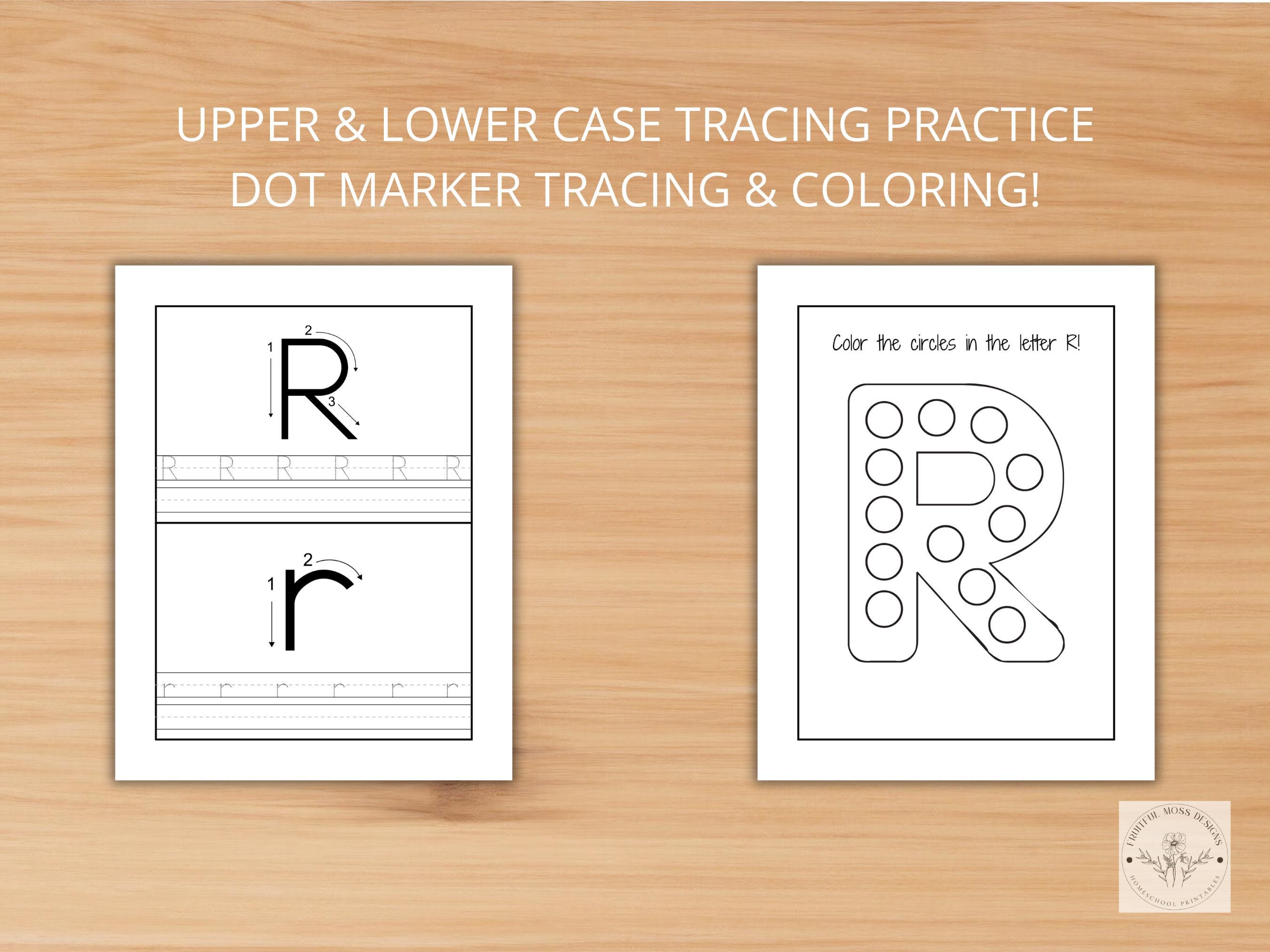 ABC Tracing, Letter R Practice, Letter Identification, Letter Matching ...