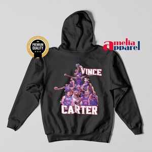 限定ヴィンス・カーター パーカー - ヴィンス・カーター 90年代 ブートレッグ シャツ - ビンテージ バスケットボール パーカー - バスケットボール ファンへのギフト - トロント ラプターズ ファン T シャツ