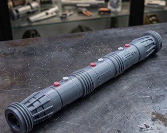 Darth Maul Double Lightsaber: Collapsible Sith Saber - Star Wars Cosplay