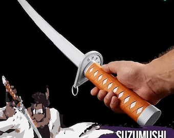 Suzumushi – Kaname Tōsen's Collapsing Katana – Bleach Anime Cosplay Prop