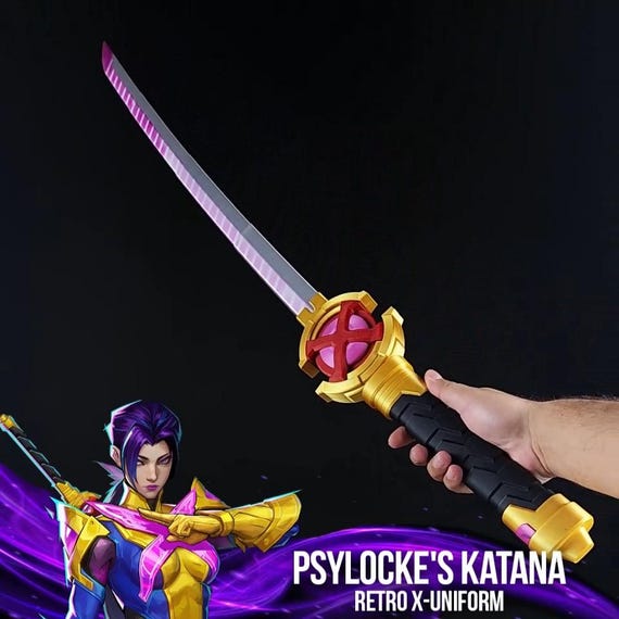 サイロックの刀 - レトロXユニフォーム - マーベルライバルズ コスプレ