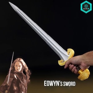 Eovyn instortend zwaard - cosplay prop - geïnspireerd verzamelobject