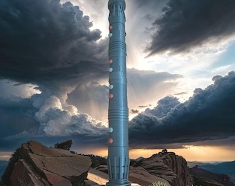 Darth Maul Double Lightsaber: Collapsible Sith Saber - Star Wars Cosplay