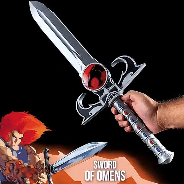 Sword&Dagger of Omens – Thundercats Collapsing Prop Replica – Iconic 80s Cartoon Sword