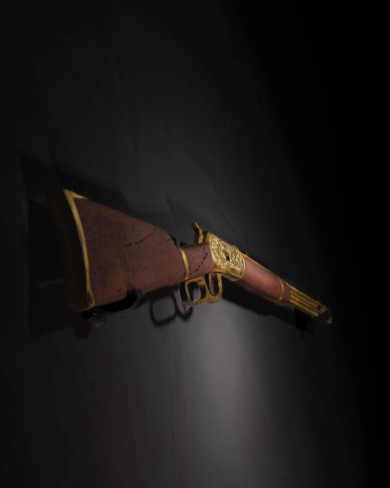 Shotgun Betsy With Wall Hanger Life-size 3D Printed Western Weapon Hand ...