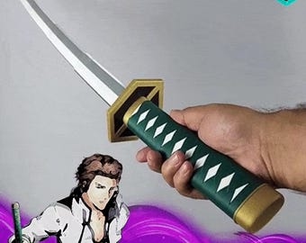 Aizen's Collapsing Katana – Bleach Anime Cosplay Prop