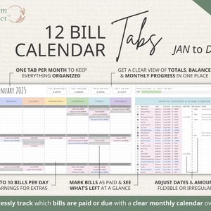 Budget Planner, Monthly Paycheck Budget, Bill Tracker Spreadsheet, Google Sheets Bundle, Debt Payoff Tracker, Debt Snowball, Savings Tracker