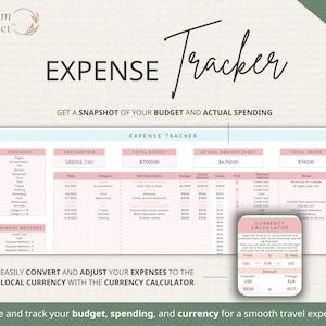 Travel Planner Google Sheets: Travel Itinerary Template, Travel Budget Spreadsheet, Digital Packing List, Road Trip Planner, Holiday Planner