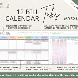 BUNDLE Paycheck Budget + Debt Snowball Avalanche + Bill Planner + Life Calendar | Google Sheets Organization & Personal Finance Spreadsheets