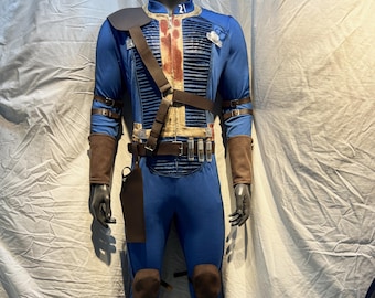 Fallout Shelter Cosplay,Vault 33 Cosplay Costume: Modular LED Lighting.
