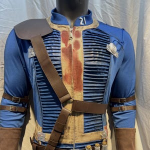 Fallout Shelter Cosplay,Vault 33 Cosplay Costume: Modular LED Lighting. image 2
