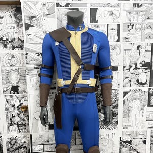 Fallout Shelter Vault 33 Cosplay Costume: Waterproof Modular Lighting System (3 modes + custom color/location)