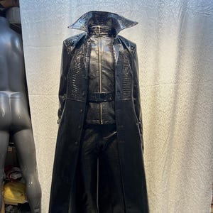 Resident Evil Albert Wesker Cosplay Costume: Snake Leather, Complete Set