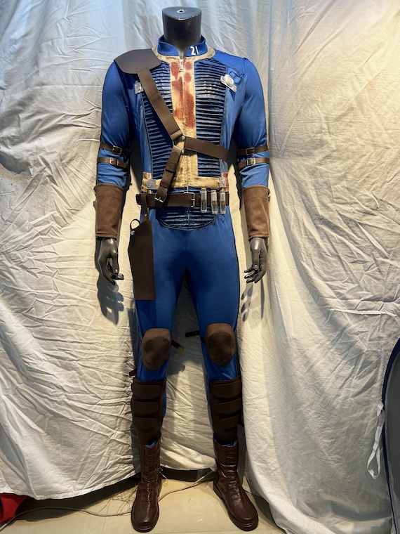 Fallout Shelter Cosplay,Vault 33 Cosplay Costume: Modular LED Lighting.