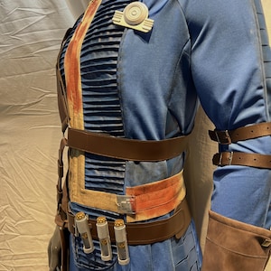 Fallout Shelter Cosplay,Vault 33 Cosplay Costume: Modular LED Lighting. image 6