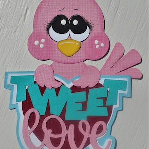 Embellishment Die Cut Premade Handmade title 4 Scrapbook Page Card paper piecing FREE SHIPPING