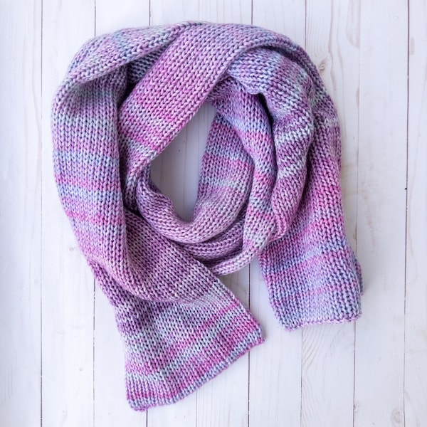 Lavender Smoke Scarf