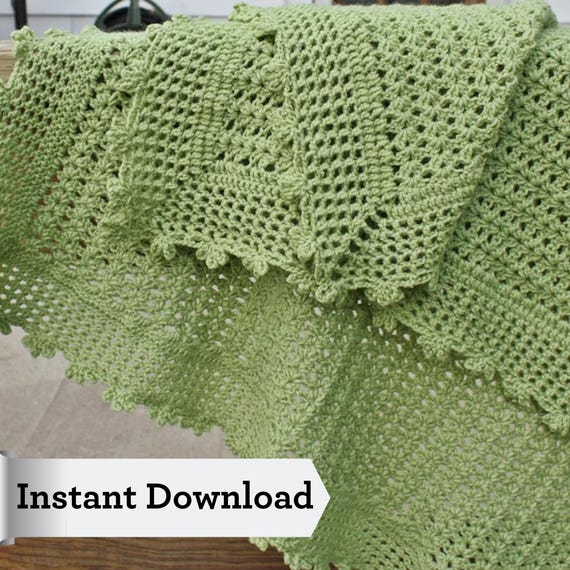 Newborn baby blanket crochet pattern shop