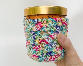 Ice cream cozy - rainbow ice cream sleeve - pint cozy - coozies - ice cream party favor - ice cream pint holder - wedding favor