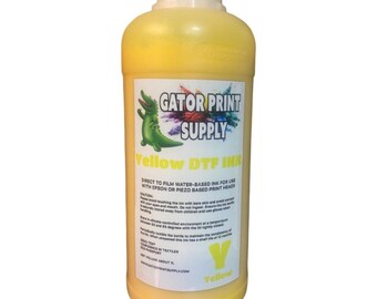 Gator DTF Yellow Ink 900ml Value Bottle