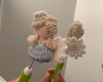 Elsa Häkelanleitung, Frozen Häkelanleitung, Disney Prinzessinnen Häkelanleitung, Puppenhäkelanleitung, PDF