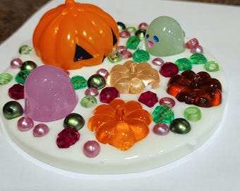 Reusable Halloween Picky Pad with Glow in the Dark Ghost Charms