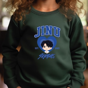 Jinu Saja Boys Sweatshirt, Huntrix Girl Hoodie, Kpop Demon Hunters Shirt, Saja Girls Fan Shirt, Demon Hunter Merch, Gift Huntrix fan