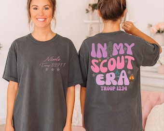 Custom İn My Scout Era Shirt, Matching Troop Tee