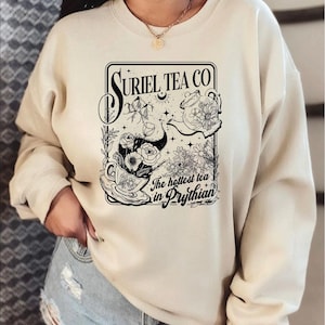 Suriel Tea Co Sweatshirt: ACOTAR Bookish Comfort