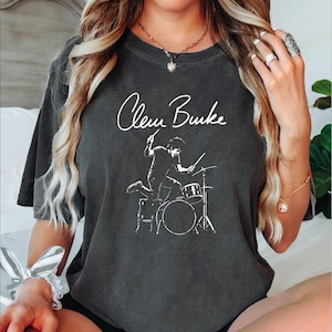 Clem Burke Comfort Colors T-Shirt: Blondie Drummer Graphic Tee