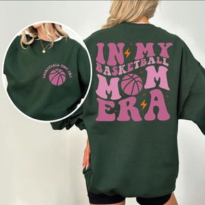Basketball Mom Era Sweatshirt: Game Day Sport Hoodie