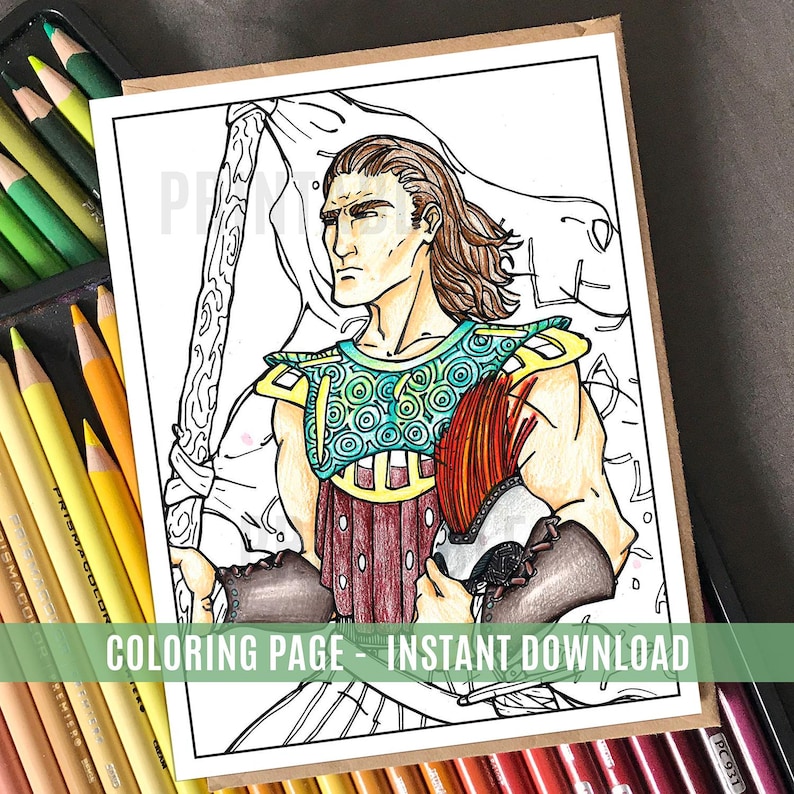Captain Moroni - Printable Coloring Page - the Church of Jesus Christ ...