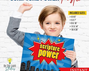 Scripture Power POSTER - Primary Poster the Church of Jesus Christ of ...