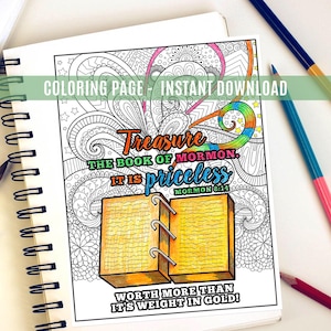 Book of Mormon Golden Plates - Printable Coloring Page - The Church of Jesus Christ of Latter-day Saints