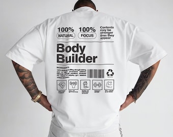 Impresión de gimnasio de culturismo / Diseño de camiseta motivacional de fitness / Arte digital de gimnasio para ropa y equipo