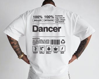 Dancer Print Design | Dance Lifestyle T-Shirt Artwork | Digital Creative Movement Graphic